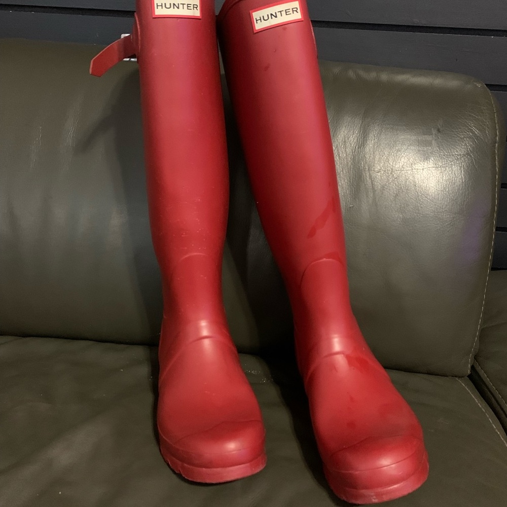Hunter rain boots